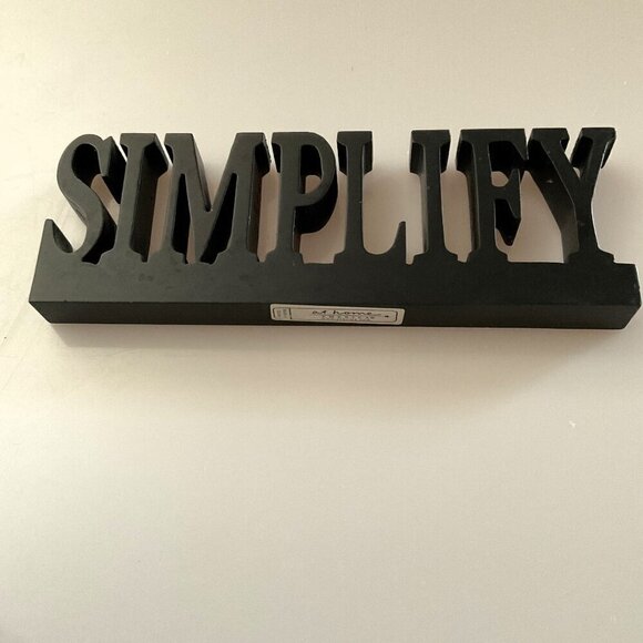 WOODEN SIMPLY SIGN DECOR - Picture 3 of 6